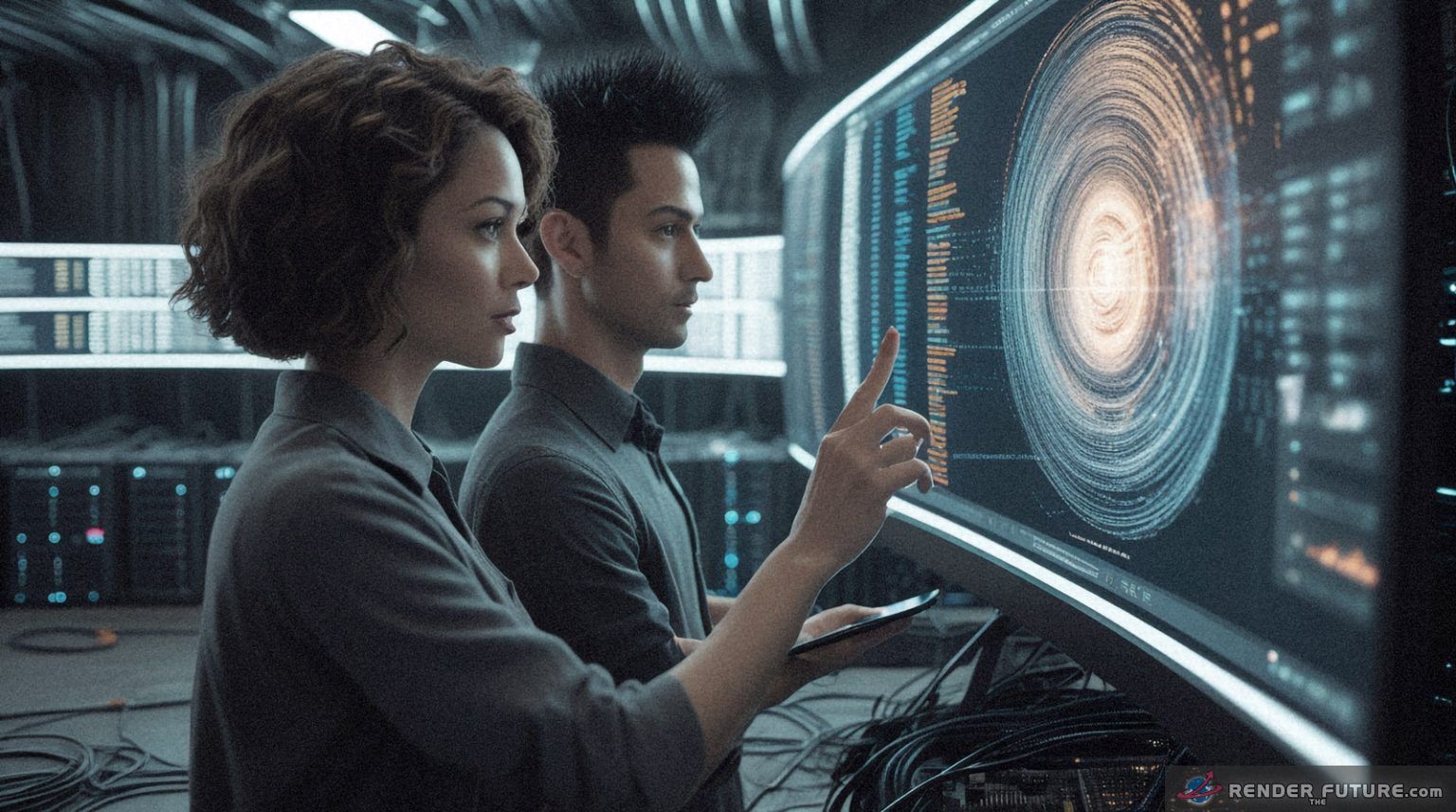 AI whisperers who sculpt raw algorithmic output into emotional storytelling