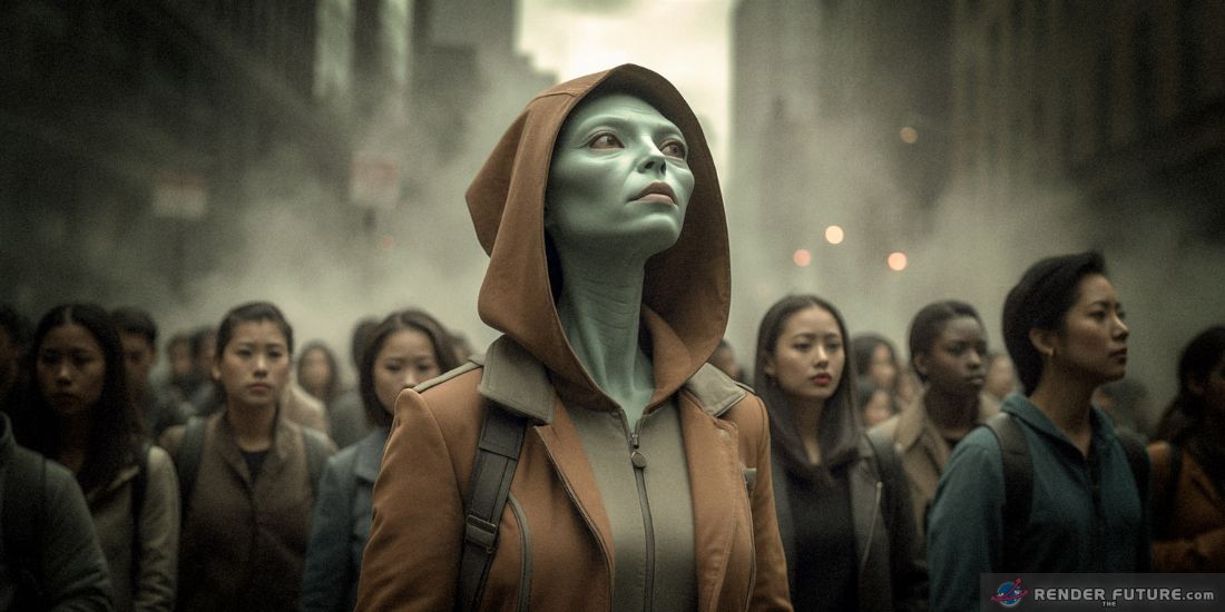 An Alien Walks Among Us — And Were Already Being Watched