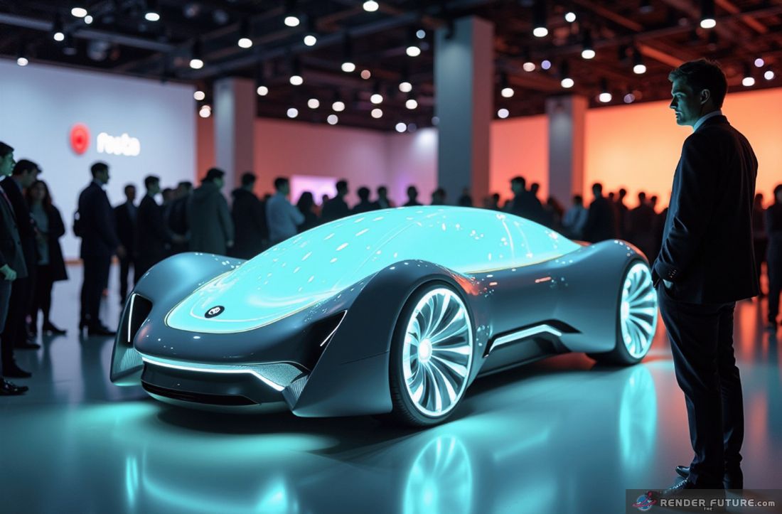 an vehicle of a future with quantum computational intelligence with biological organism analytics