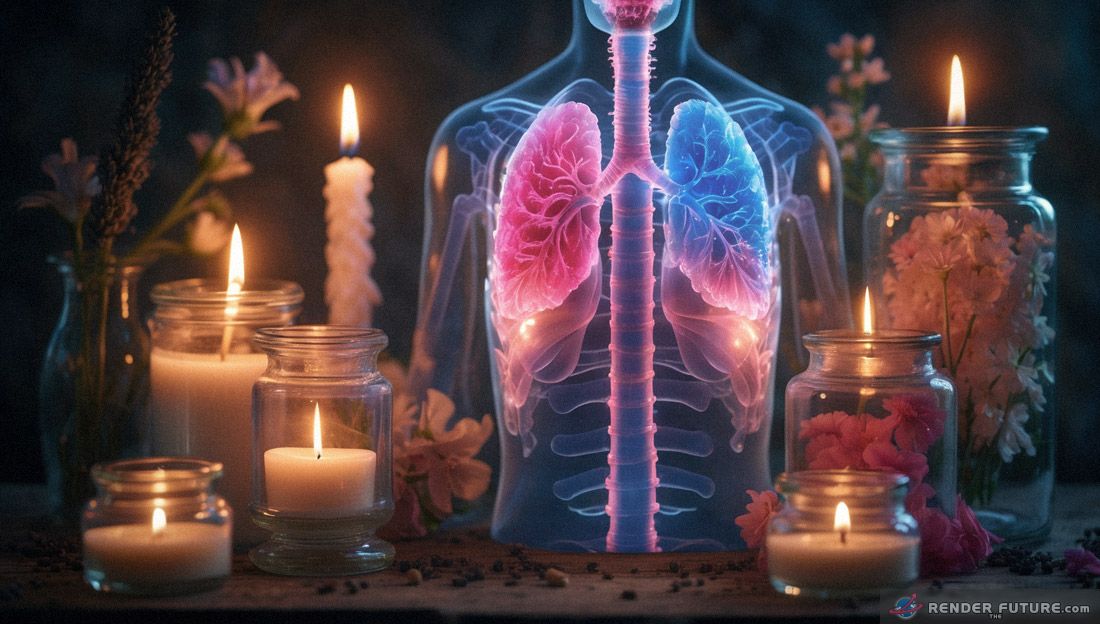each scented candle leaves a permanent mark in your respiratory system