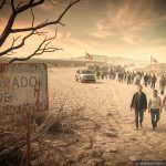 water supply crisis california arizona nevada already rationing. mass migration incoming