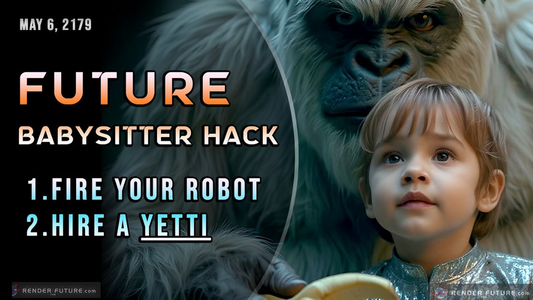 Future Babysitter Hack: Fire Your Robot, Hire A Yetti